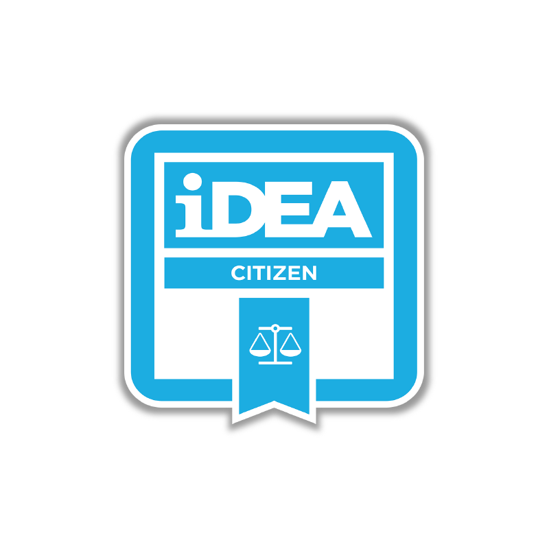 iDEA Citizen Pin Badge