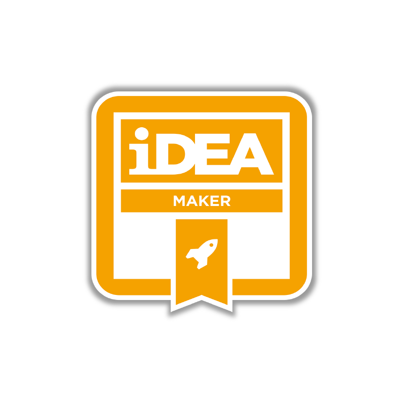 iDEA Maker Pin Badge